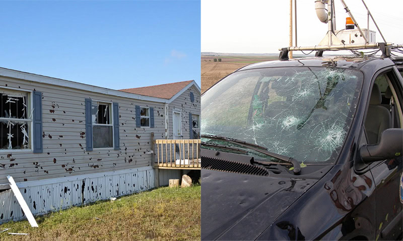 how to claim hail damage with your auto insurance hail damage