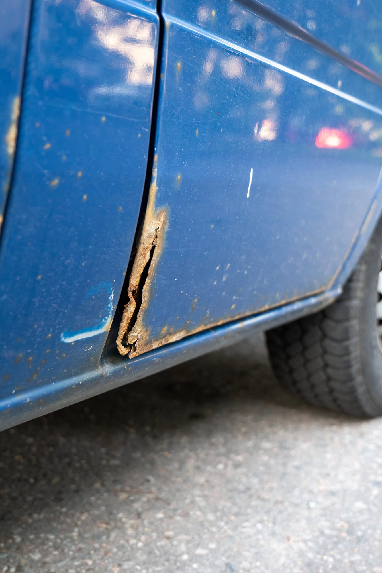 road salt damage